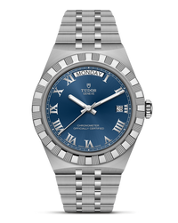 TUDOR Royal 40mm Steel Case, Blue Dial, Steel Bracelet