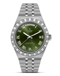 TUDOR Royal 40mm Steel Case, Green Dial, Steel Bracelet