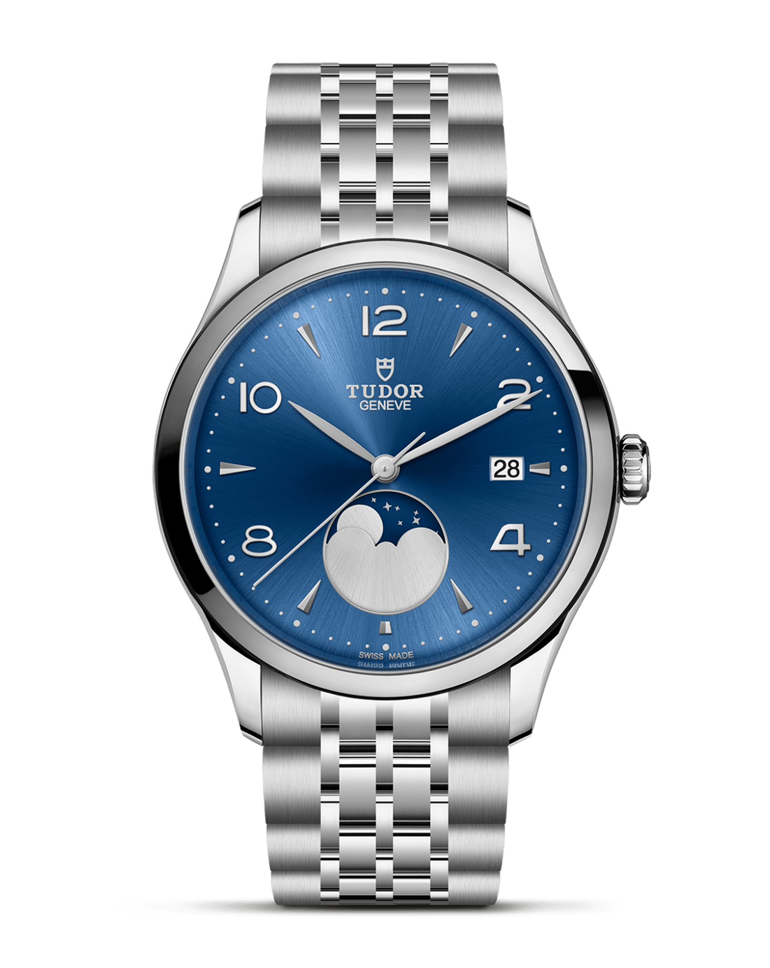 TUDOR 1926 Luna 39mm,Steel Case, Blue Dial, Steel Bracelet