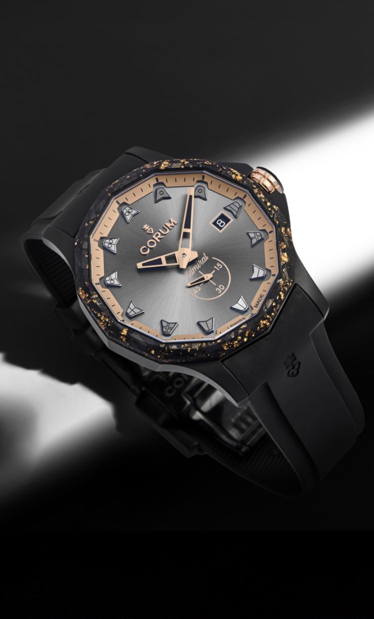 Admiral 42 AutomaticBlack and Gold