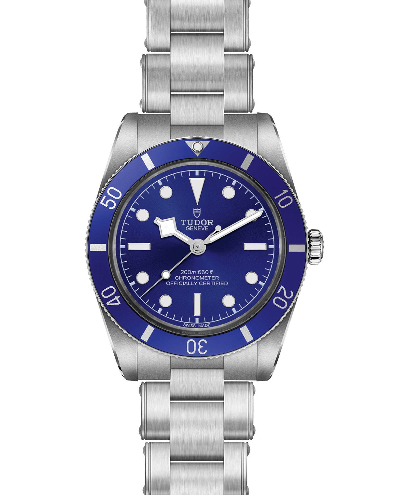TUDOR Black Bay 54 37mm Steel Case, Blue Dial, Steel Bracelet