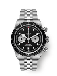 TUDOR Black Bay Chrono, 41mm, Steel Case, Black Dial