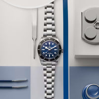 TUDOR, Black Bay 68, 43mm, Steel Case, Blue Dial