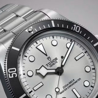 TUDOR, Black Bay 68, 43mm, Stainless steel Case, Silver Dial