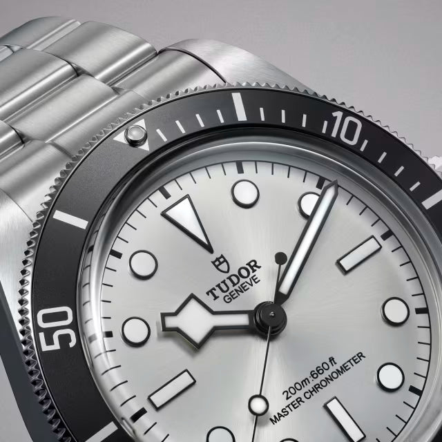 TUDOR, Black Bay 68, 43mm, Stainless steel Case, Silver Dial