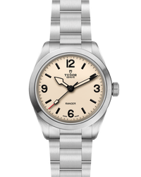 TUDOR Ranger 39mm, Steel Case, Beige Dial, Steel Bracelet