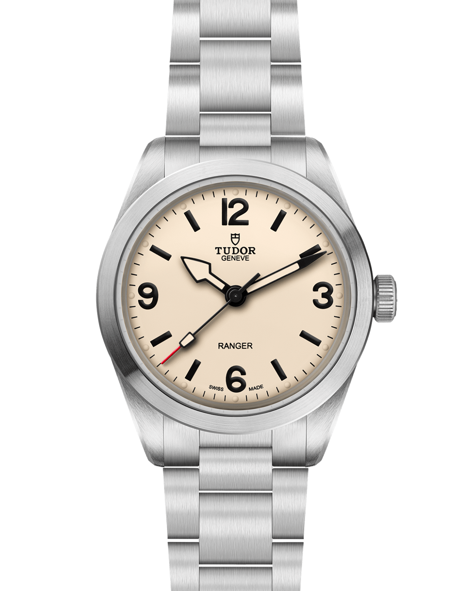 TUDOR Ranger 39mm, Steel Case, Beige Dial, Steel Bracelet